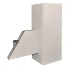 Best Pirce ✨ 5 in. x 5 in. x 8.75 ft. White Vinyl Fence Blank Post by Weatherables 🧨 -Cheap Fence Gates Plus Store white weatherables vinyl fence posts lwpt blank 5x105 76 1000