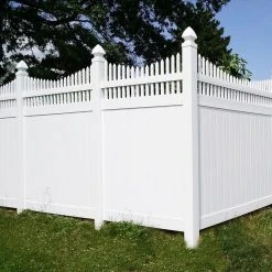 Outlet ⭐ 5 in. x 5 in. x 8.75 ft. White Vinyl Fence End Post by Weatherables ✔️ 11 Outlet ⭐ 5 in. x 5 in. x 8.75 ft. White Vinyl Fence End Post by Weatherables ✔️ -Cheap Fence Gates Plus Store white weatherables vinyl fence posts lwpt end 5x105 1f 1000