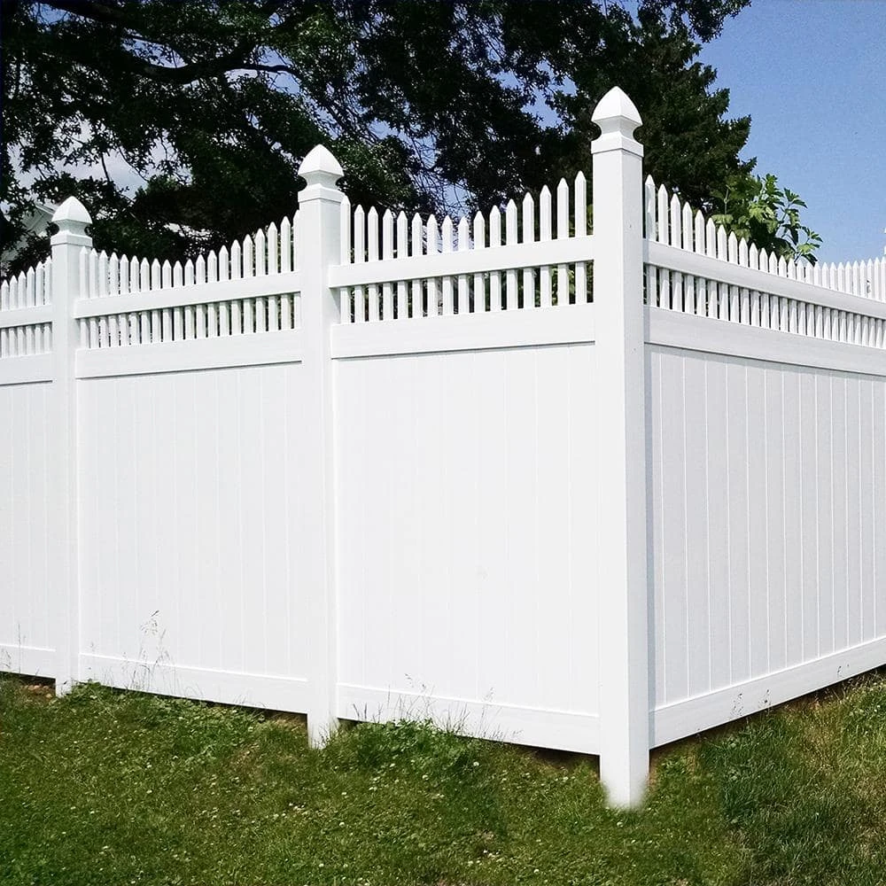 Outlet ⭐ 5 in. x 5 in. x 8.75 ft. White Vinyl Fence End Post by Weatherables ✔️ 6 Outlet ⭐ 5 in. x 5 in. x 8.75 ft. White Vinyl Fence End Post by Weatherables ✔️ - Image 4