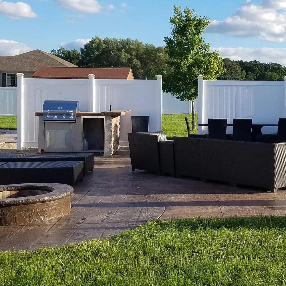 Budget ✨ 5 in. x 5 in. x 8 ft. White Vinyl Fence Line Post by Weatherables ✔️ 4 Budget ✨ 5 in. x 5 in. x 8 ft. White Vinyl Fence Line Post by Weatherables ✔️ - Image 2