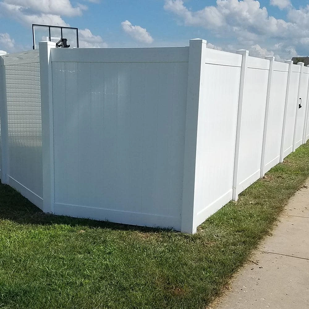 Budget ✨ 5 in. x 5 in. x 8 ft. White Vinyl Fence Line Post by Weatherables ✔️ 8 Budget ✨ 5 in. x 5 in. x 8 ft. White Vinyl Fence Line Post by Weatherables ✔️ - Image 6