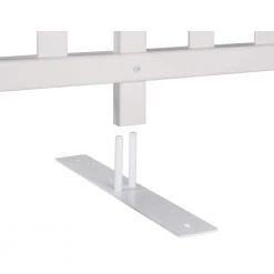 Hot Sale ⭐ 3.5 ft. x 7.6 ft. White Vinyl Lightweight Portable Picket Fence Panel by Zippity Outdoor Products ✔️ -Cheap Fence Gates Plus Store white zippity outdoor products vinyl fence panels zp19026 1f 1000