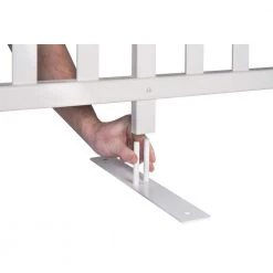 Hot Sale ⭐ 3.5 ft. x 7.6 ft. White Vinyl Lightweight Portable Picket Fence Panel by Zippity Outdoor Products ✔️ -Cheap Fence Gates Plus Store white zippity outdoor products vinyl fence panels zp19026 44 1000