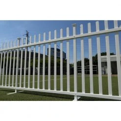 Hot Sale ⭐ 3.5 ft. x 7.6 ft. White Vinyl Lightweight Portable Picket Fence Panel by Zippity Outdoor Products ✔️ -Cheap Fence Gates Plus Store white zippity outdoor products vinyl fence panels zp19026 c3 1000