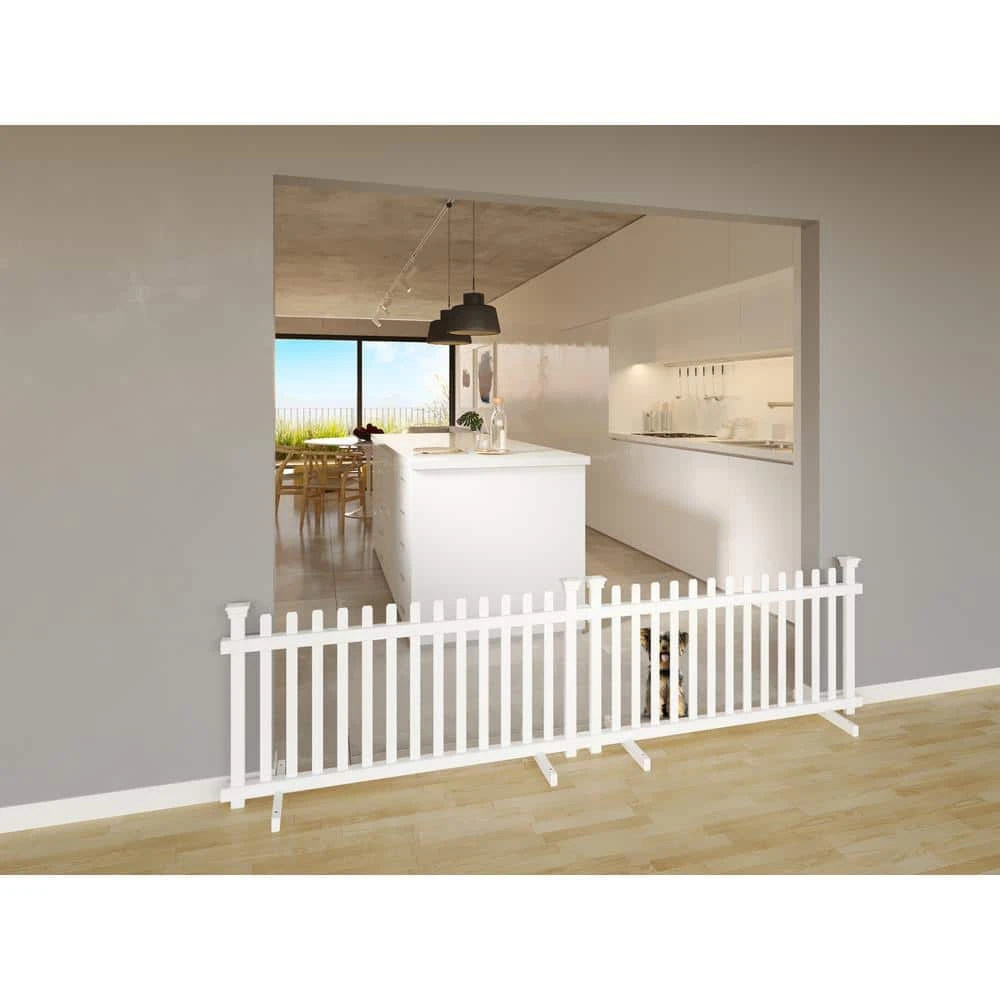 Buy 😉 Portable Puppy 2 ft. x 4 ft. White Vinyl Fence Panel Kit (2 Pack) by Zippity Outdoor Products ⌛ 12 Buy 😉 Portable Puppy 2 ft. x 4 ft. White Vinyl Fence Panel Kit (2 Pack) by Zippity Outdoor Products ⌛ - Image 10