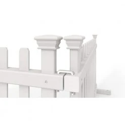 Buy 😉 Portable Puppy 2 ft. x 4 ft. White Vinyl Fence Panel Kit (2 Pack) by Zippity Outdoor Products ⌛ 18 Buy 😉 Portable Puppy 2 ft. x 4 ft. White Vinyl Fence Panel Kit (2 Pack) by Zippity Outdoor Products ⌛ -Cheap Fence Gates Plus Store white zippity outdoor products vinyl fence panels zp19055 44 1000