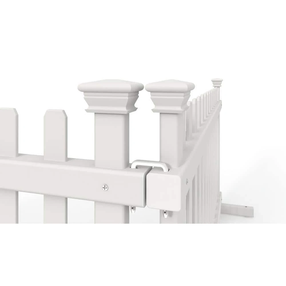 Buy 😉 Portable Puppy 2 ft. x 4 ft. White Vinyl Fence Panel Kit (2 Pack) by Zippity Outdoor Products ⌛ 9 Buy 😉 Portable Puppy 2 ft. x 4 ft. White Vinyl Fence Panel Kit (2 Pack) by Zippity Outdoor Products ⌛ - Image 7