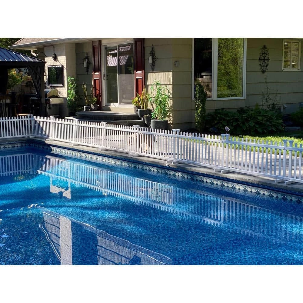 Buy 😉 Portable Puppy 2 ft. x 4 ft. White Vinyl Fence Panel Kit (2 Pack) by Zippity Outdoor Products ⌛ 4 Buy 😉 Portable Puppy 2 ft. x 4 ft. White Vinyl Fence Panel Kit (2 Pack) by Zippity Outdoor Products ⌛ - Image 2