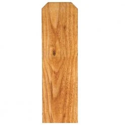 Wholesale 😀 Installed Stained Dog-Ear Picket Fence by Unbranded 😍