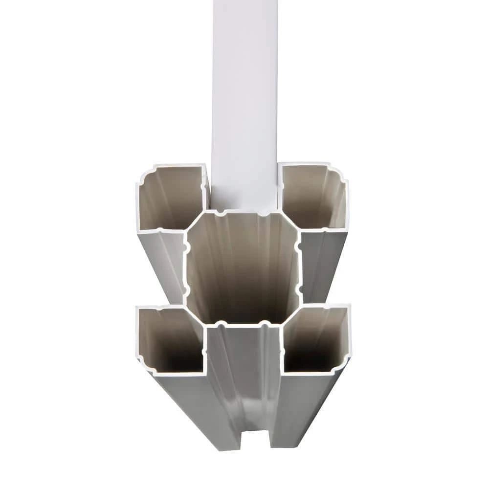 Discount ๐ 4 ft. H x 7 ft. W Premium Vinyl Yard and Pool Fence Panel with Post and Cap by WamBam Fence ๐ 9 Discount ๐ 4 ft. H x 7 ft. W Premium Vinyl Yard and Pool Fence Panel with Post and Cap by WamBam Fence ๐ - Image 7