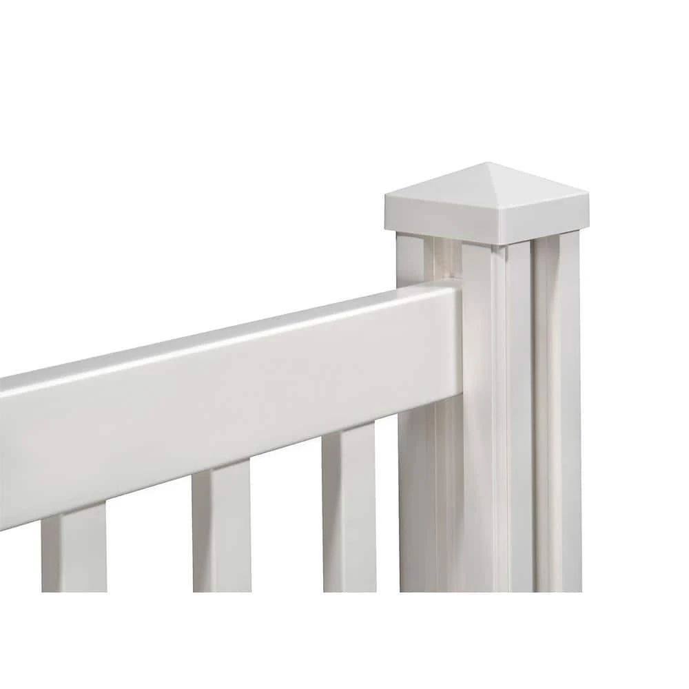 Discount ๐ 4 ft. H x 7 ft. W Premium Vinyl Yard and Pool Fence Panel with Post and Cap by WamBam Fence ๐ 7 Discount ๐ 4 ft. H x 7 ft. W Premium Vinyl Yard and Pool Fence Panel with Post and Cap by WamBam Fence ๐ - Image 5