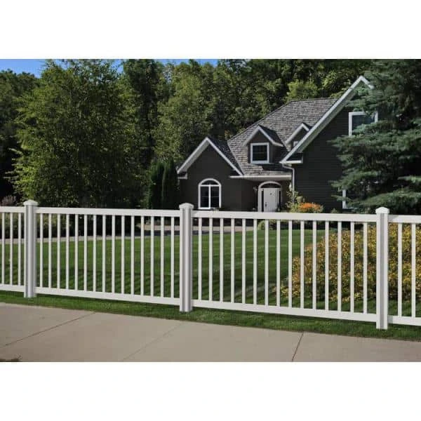 Discount ๐ 4 ft. H x 7 ft. W Premium Vinyl Yard and Pool Fence Panel with Post and Cap by WamBam Fence ๐ 4 Discount ๐ 4 ft. H x 7 ft. W Premium Vinyl Yard and Pool Fence Panel with Post and Cap by WamBam Fence ๐ - Image 2