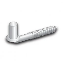 New 💯 5/8 in. x 4-1/2 in. Lag Screw Hinge by YARDGARD ❤️ -Cheap Fence Gates Plus Store yardgard chain link fence accessories 328506c 4f 1000